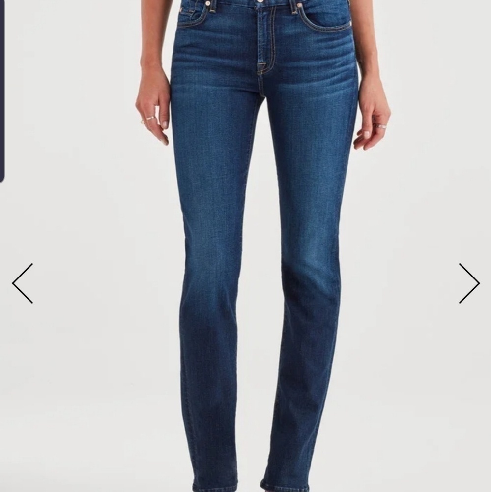 7 for all mankind Kimmie Straight Leg Jeans Size 28